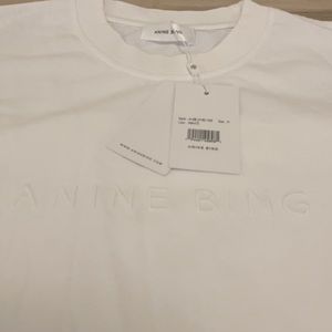 NWT Anine Bing White Tee